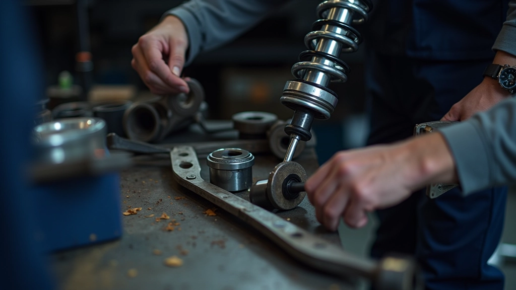 Suspension component inspection